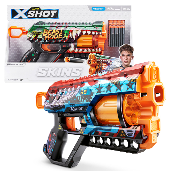 X-SHOT Skins Griefer s 12 náboji                    