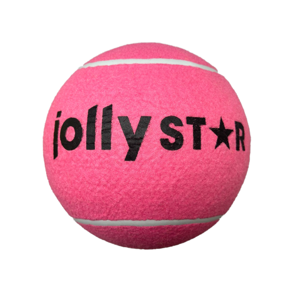 Tenisový míček XXL JollyStar 23 cm růžový                    