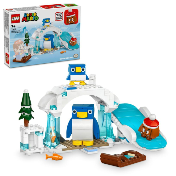 E-shop LEGO® Super Mario™ 71430 Sněhové dobrodružství s rodinou penguin – rozšiřující set