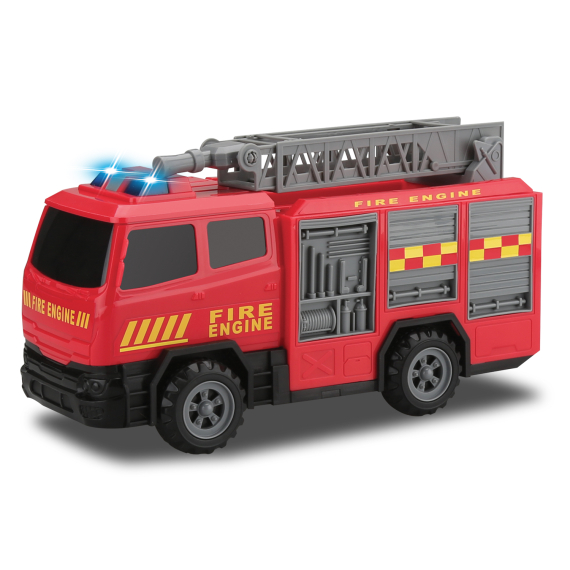 Hasičské auto na setrvačník se světlem a zvukem                    