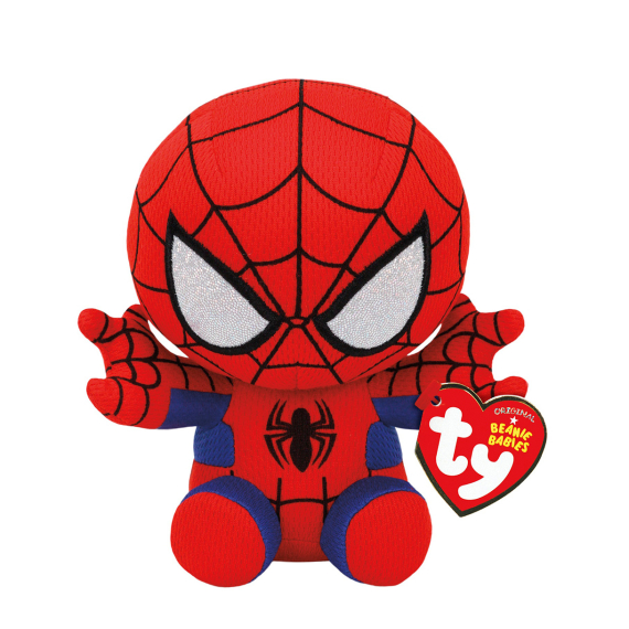 Beanie Babies Marvel Spiderman, 15 cm                    