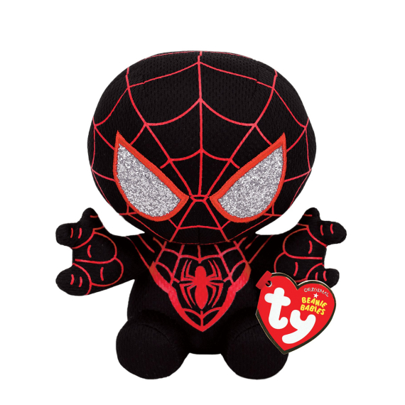 Beanie Babies Marvel Miles Morales Spiderman, 15 cm                    