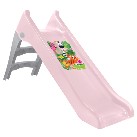 E-shop Skluzavka 140 cm s potiskem růžová