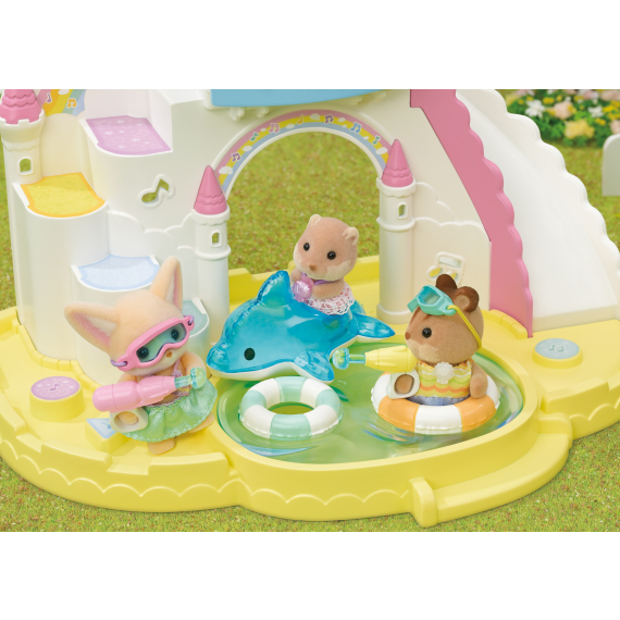 Zábava u bazénu Baby Trio                    