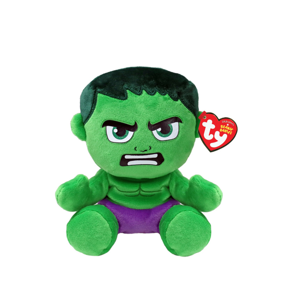 E-shop Beanie Babies soft Marvel Hulk, 15 cm
