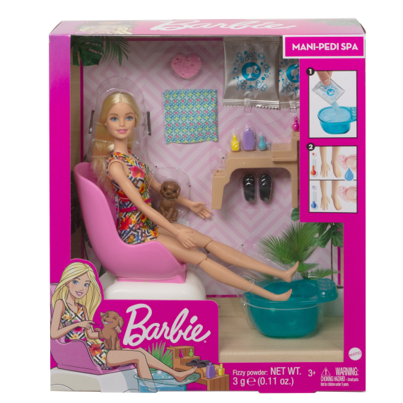 Barbie manikúra/pedikúra herní set                    