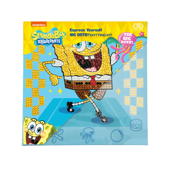 Diamantové malování Big Dotz SpongeBob                    