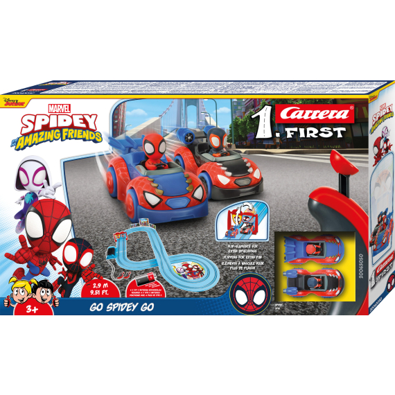 Autodráha Carrera FIRST - 63050 Spidey Go Webs Go                    