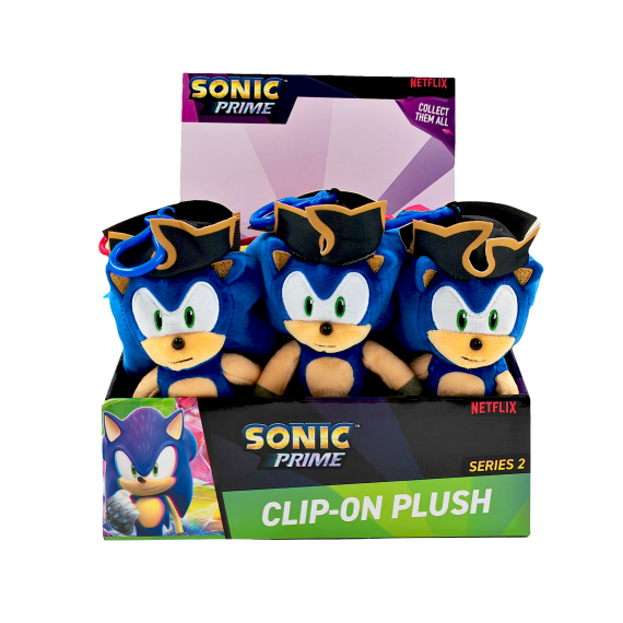 Sonic figurka – přívěsek plyšový                    