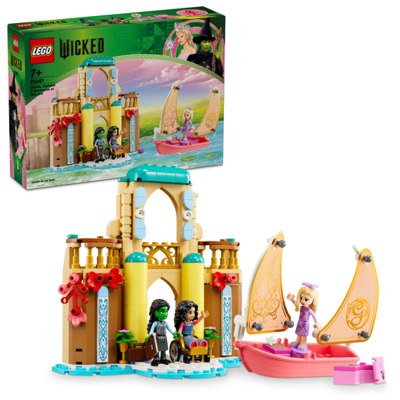 LEGO® Wicked 75681 Glinda, Elphaba a Nessarose na Shiz univerzitě                    