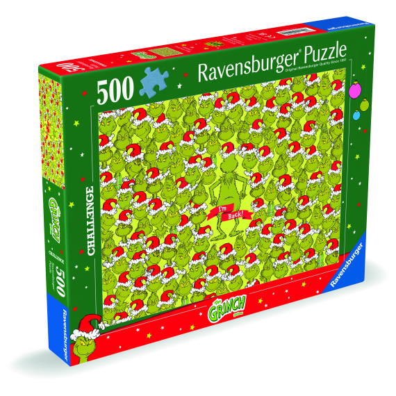 Puzzle 500 dílků Challenge Grinch                    