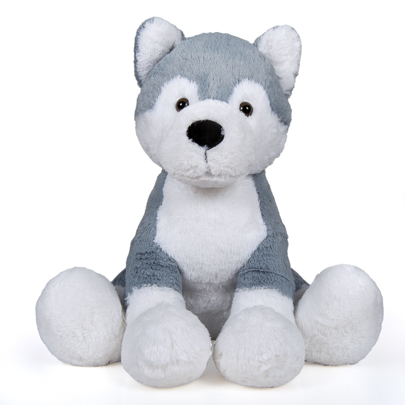 Plyšový pes Husky 78 cm                    