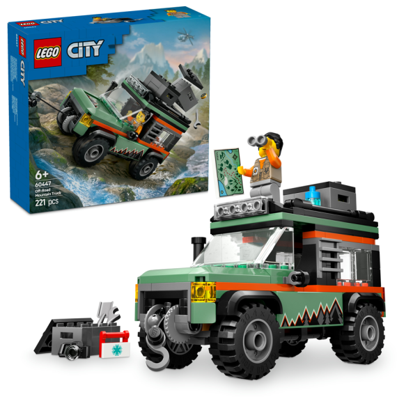 LEGO® City 60447 Terénní horské nákladní auto 4x4                    