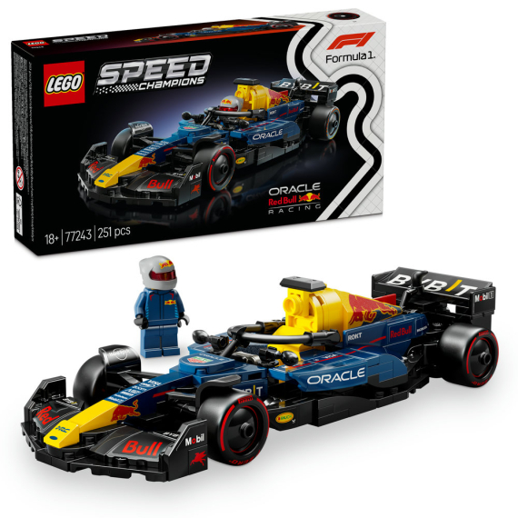 LEGO® Speed Champions 77243 Závodní auto Oracle Red Bull Racing RB20 F1®                    