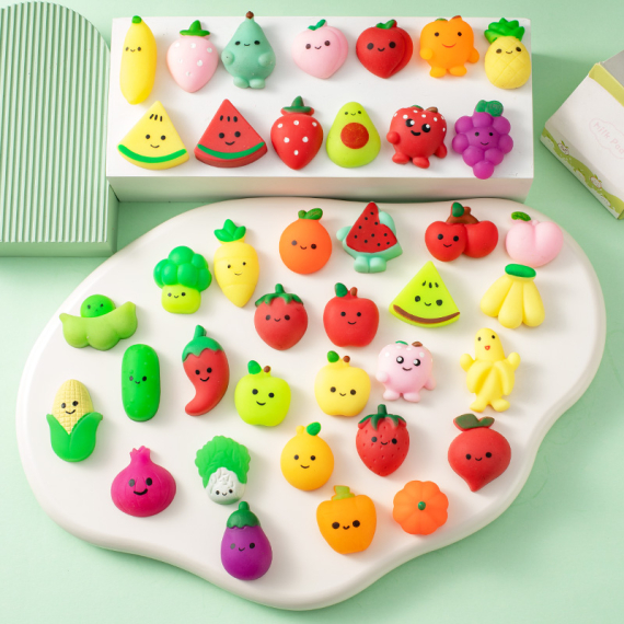 SQUISHI BESTIES - Ovoce a zelenina 2ks                    