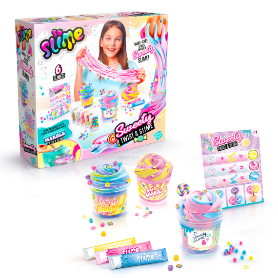 So Slime Marble Sweety Twist &amp; Slime sada                    