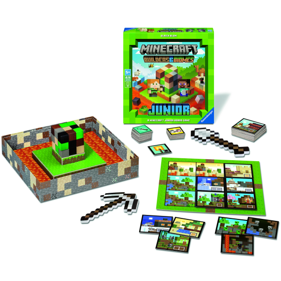 Společenská hra Minecraft: Builders &amp; Biomes Junior                     
