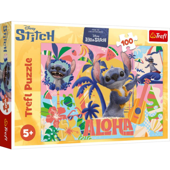 Puzzle Stitch a přátelé v akci 100 dílků                    