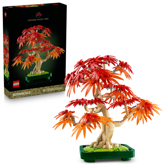 LEGO® Botanicals Bonsaj – Japonský červený javor                    