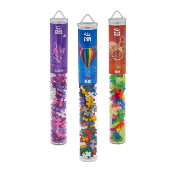 2+1 Plus-Plus (100ks) Tuba Basic Neon Glitter                    