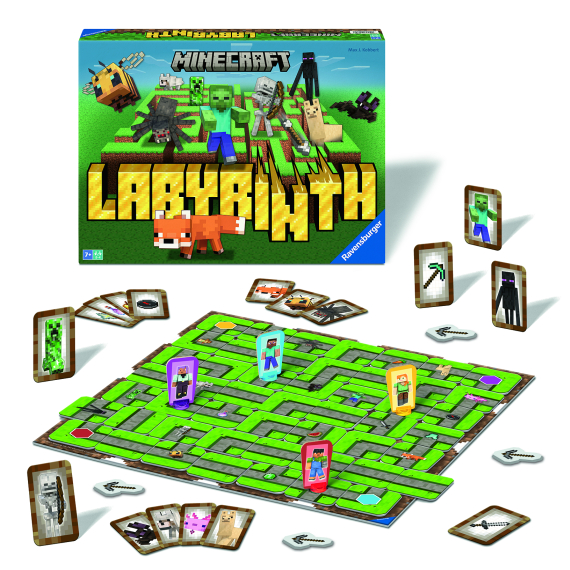 Společenská hra Labyrinth Minecraft                     