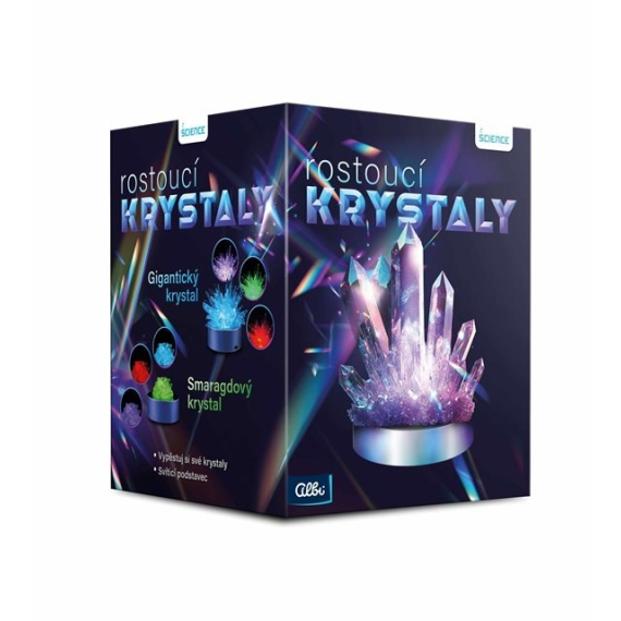 Rostoucí krystaly                    