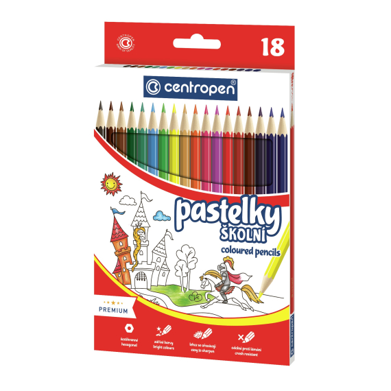 Pastelky 9520 18 ks                    
