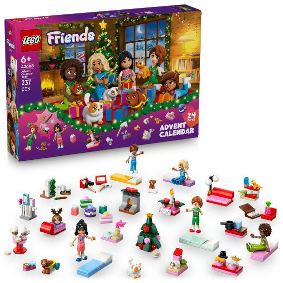 LEGO® Friends 42668 Adventní kalendář 2025                    