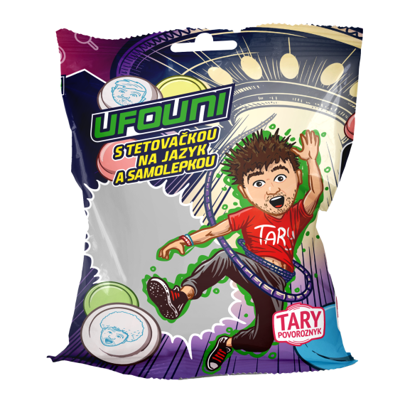 Tary Ufo 22g + tetovačka na jazyk + samolepka                    