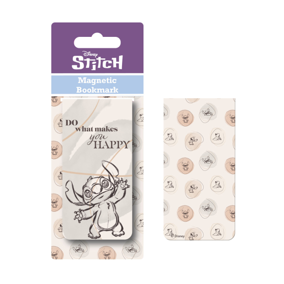 Lilo a Stitch magnetická záložka Happy                    