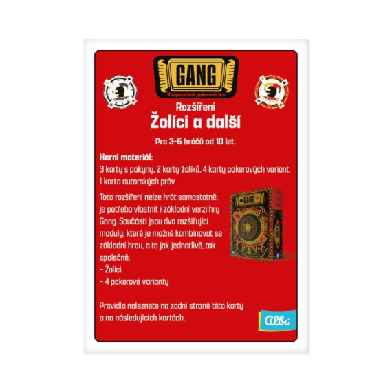 Gang - rozšíření                    