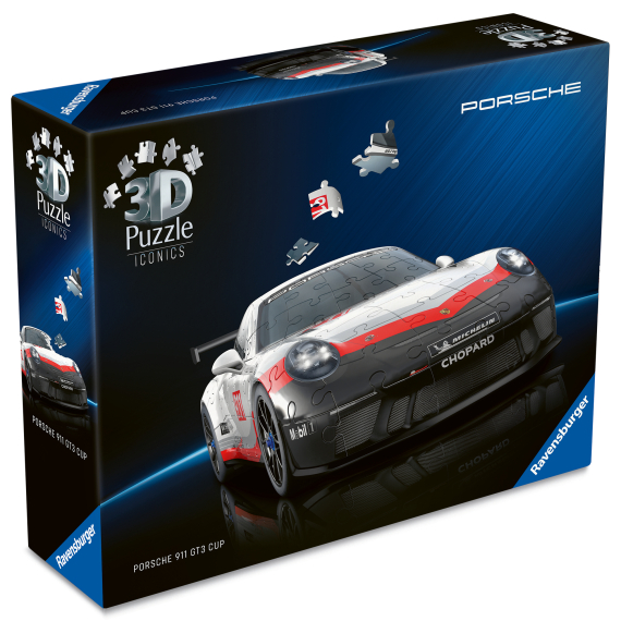 Puzzle 3D Iconics: Porsche 911 GT3 Cup                     