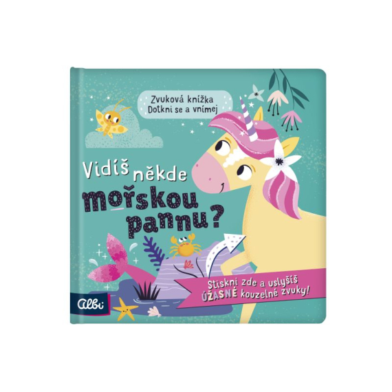 Jednorožec - hmatové a zvukové leporelo                    