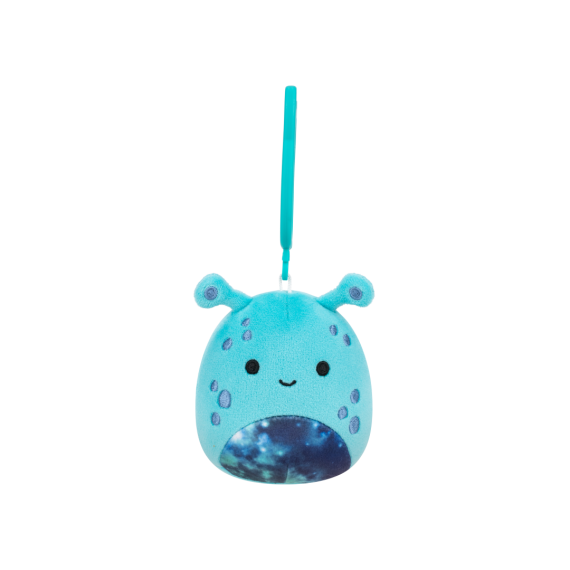 Klíčenka Squishmallows Tyrkysový mimozemšťan - Garth                    