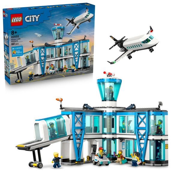 LEGO® 60502 City Letiště s letadlem                    