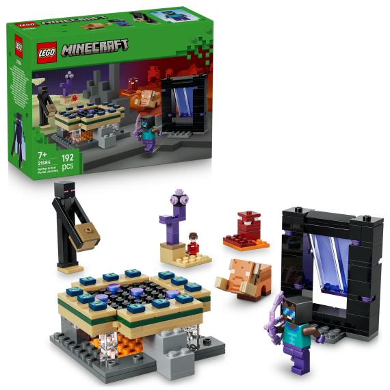 LEGO® 21584 Minecraft® Cesta portálem do Netheru a Endu                    