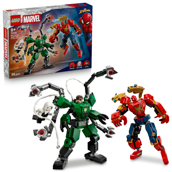 LEGO® 76338 Marvel Bitva robotů: Spider-Man vs. Doc Ock                    