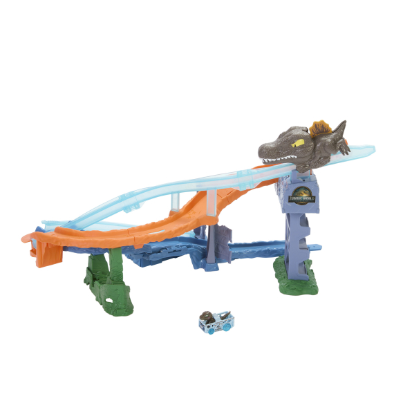Hot Wheels Závodní dráha Jurassic World Crash &amp; Splash                     