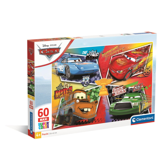 Puzzle 60 dílků Maxi Auta                    