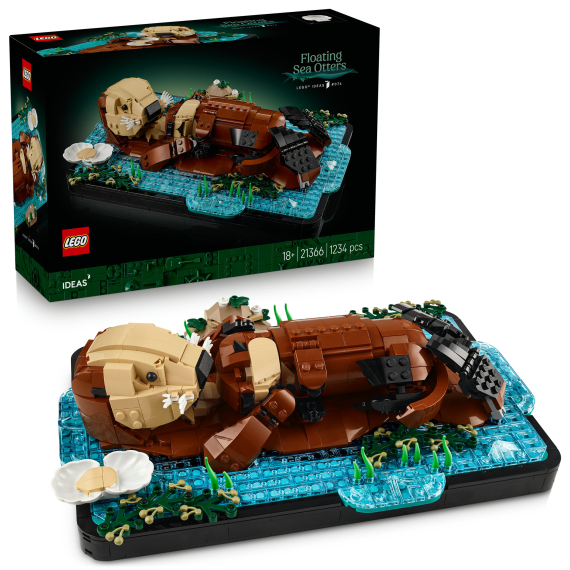 LEGO® Ideas 21366 Plavající mořské vydry                    