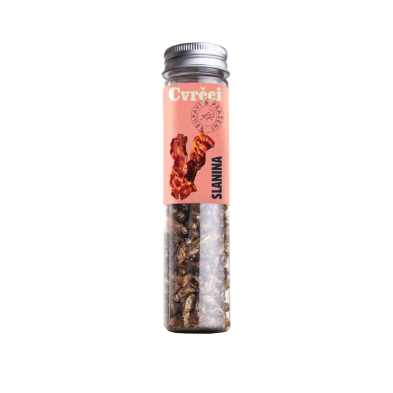 Křupaví cvrčci pro gurmány - Slanina (20g)                    