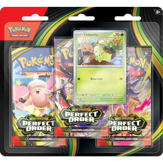 Pokémon TCG: ME03 Perfect Order - 3 Blister Booster                    