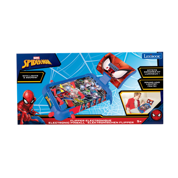 Lexibook elektronický stolní pinball Spiderman                    
