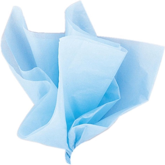 HEDVÁBNÝ PAPÍR baby blue 10ks                    