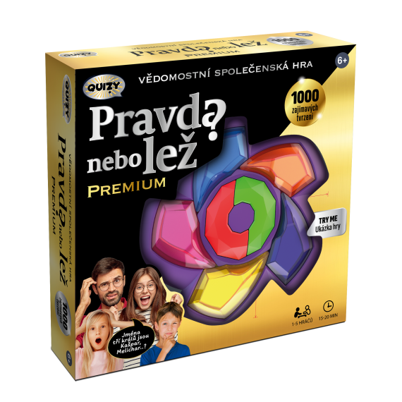 QUIZY Pravda nebo lež Premium CZ                    