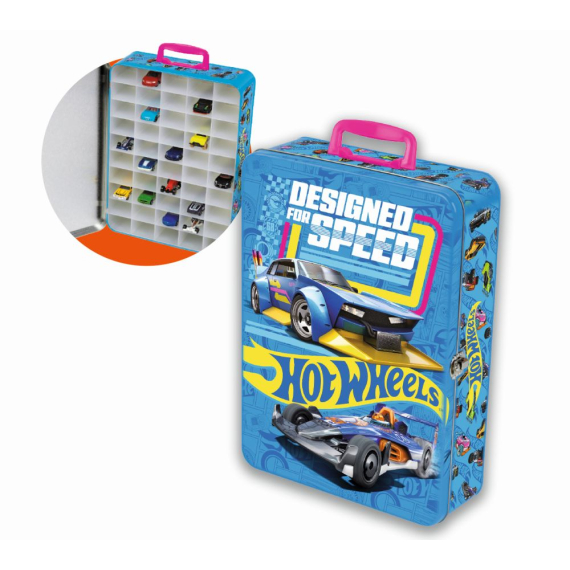 Sběratelský kufřík Hot Wheels, 50 kusů                    