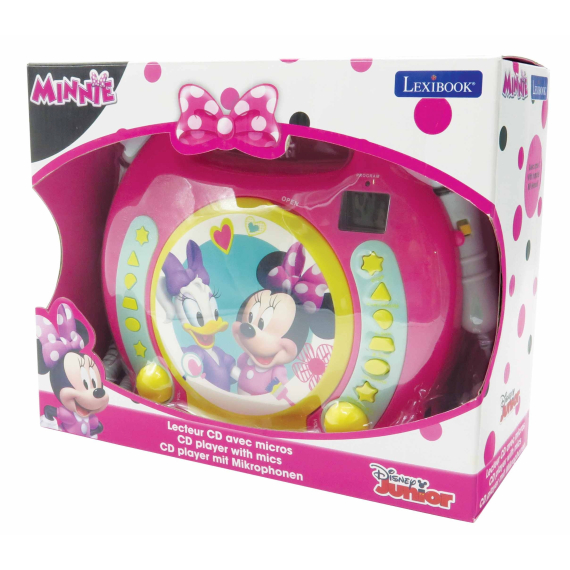 Lexibook CD přehrávač Minnie se 2 mikrofony                    