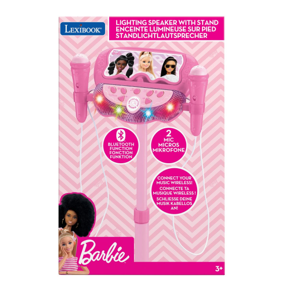 Lexibook bluetooth stojan Barbie se 2 mikrofony                    