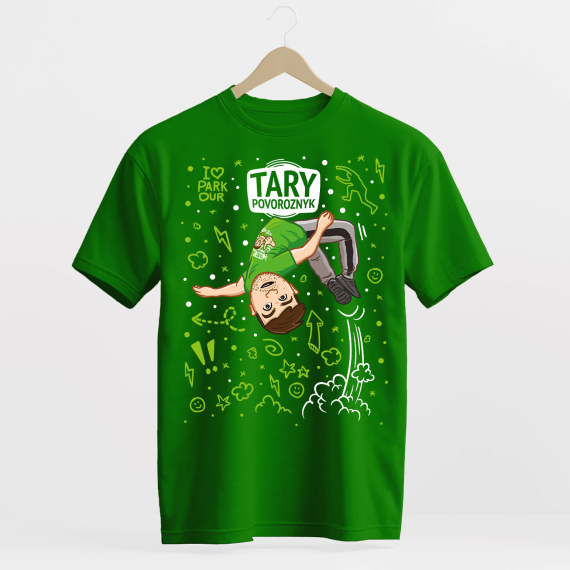 Tary Povoroznyk Tričko Tary drink beko zelené M                    