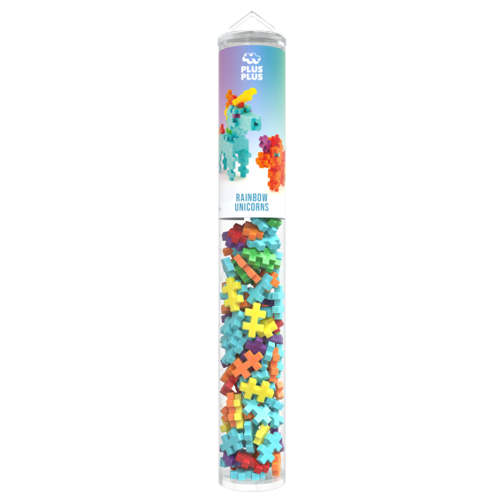 Plus-Plus Jednorožci Rainbow (100 ks) Tuba                    